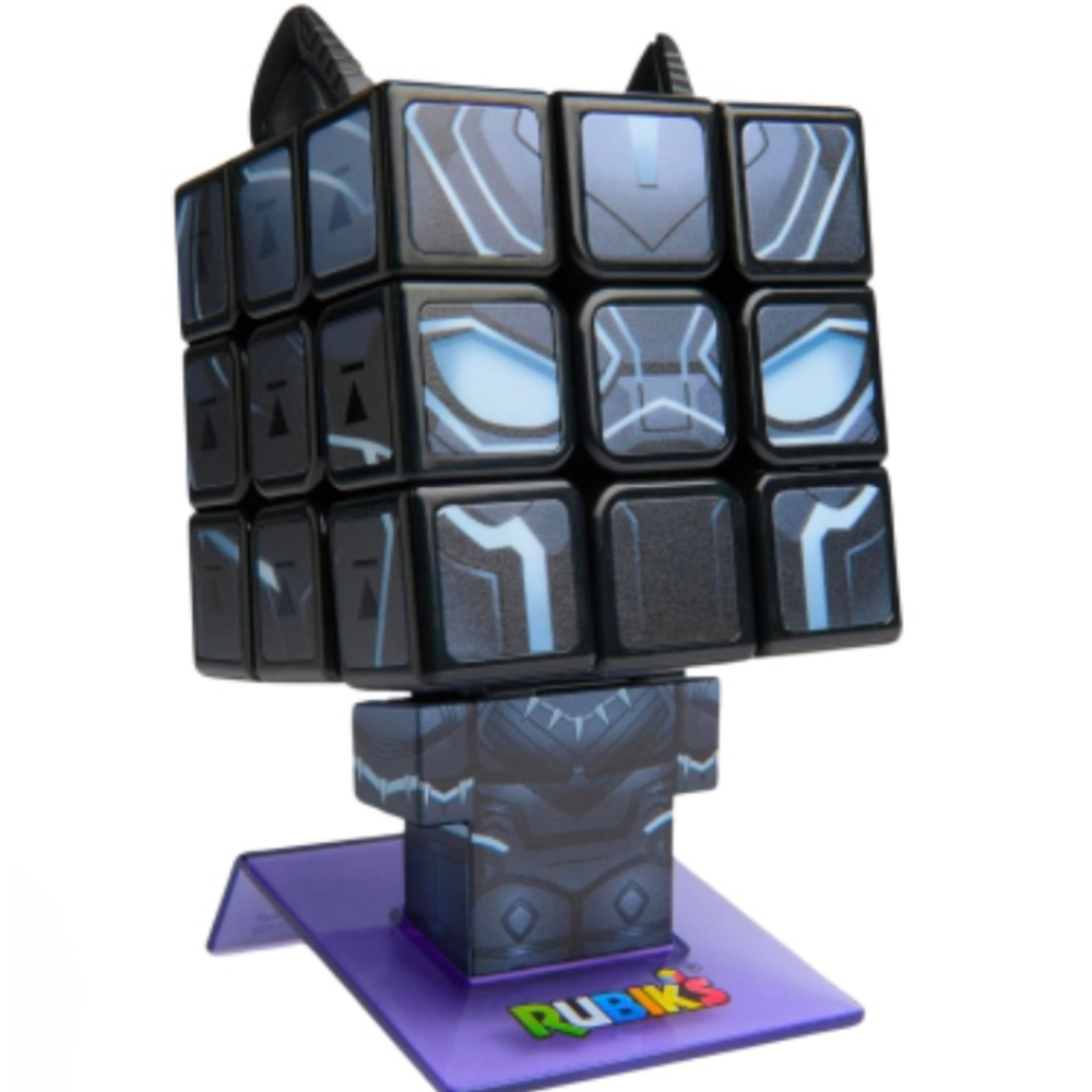 New Rubik's Black Panther Cubers Puzzle Desk Fidget Toy